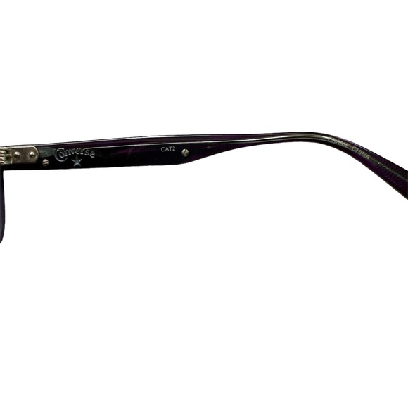 New CONVERSE Sunglasses Purple Acetate CAT2 Independence 54 14 135 Women’s main image 5